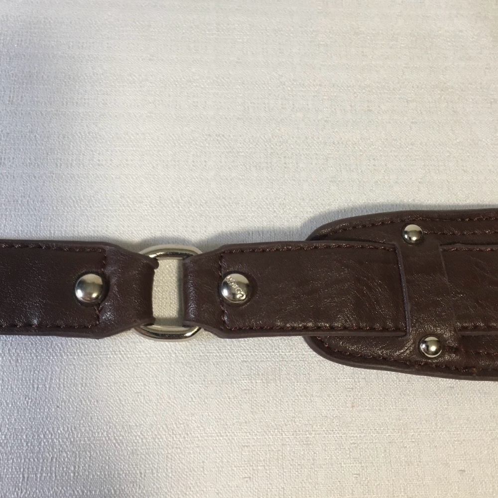 Leather strap for bag approx 39” EUC